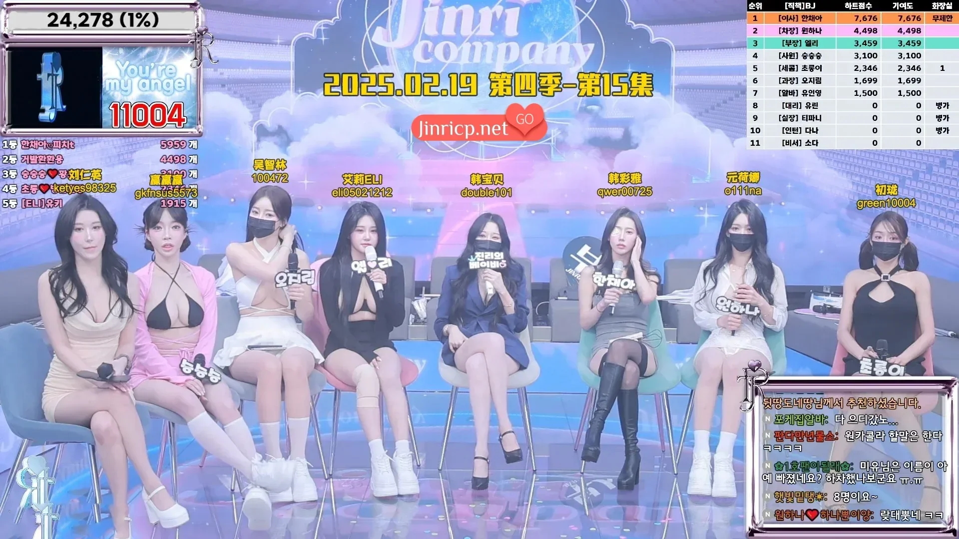 Jinricp 第四季第15集 真理周年 · 签名猎人舞台画面